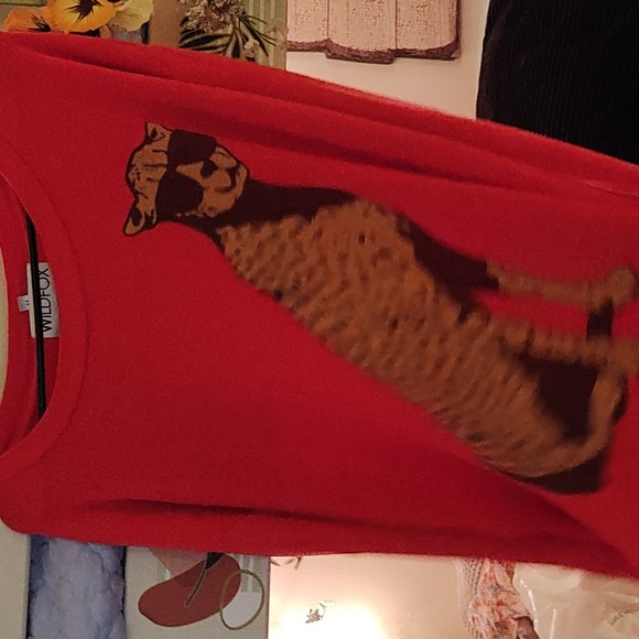 wild fox 🦊 rare leopard 🐆 dress tunic 😍 - Picture 4 of 5